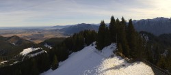 Archiv Foto Webcam Oberammergau - Panoramablick Bergstation Laber 09:00