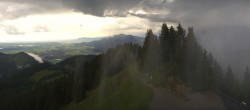 Archived image Webcam Oberammergau - Top Station Laber 19:00