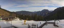 Archiv Foto Webcam Oberammergau - Bergstation Kolben-Sesselbahn 13:00