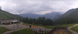 Archived image Webcam Oberammergau - Top station Kolben 13:00
