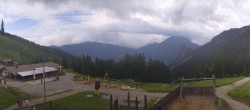 Archiv Foto Webcam Oberammergau - Bergstation Kolben-Sesselbahn 09:00