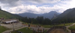Archiv Foto Webcam Oberammergau - Bergstation Kolben-Sesselbahn 11:00