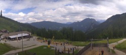 Archiv Foto Webcam Oberammergau - Bergstation Kolben-Sesselbahn 13:00