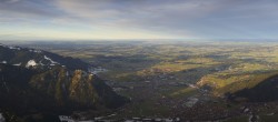 Archived image Webcam Breitenberg - Mountain hut Ostlerhütte 15:00