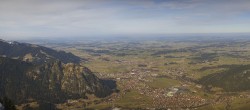 Archived image Webcam Breitenberg - Mountain hut Ostlerhütte 13:00