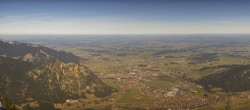 Archived image Webcam Breitenberg - Mountain hut Ostlerhütte 11:00