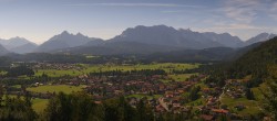 Archiv Foto Webcam Alpenwelt Karwendel - Wallgau 06:00