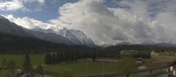 Archived image Webcam Alpine World Karwendel - Krün 09:00