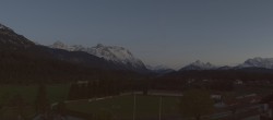 Archiv Foto Webcam Alpenwelt Karwendel - Krün 19:00