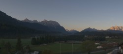 Archived image Webcam Alpine World Karwendel - Krün 05:00