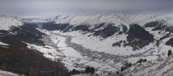 Archiv Foto Webcam Blick auf Livigno vom Crap de la Pare 09:00