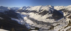 Archiv Foto Webcam Blick auf Livigno vom Crap de la Pare 09:00