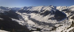 Archiv Foto Webcam Blick auf Livigno vom Crap de la Pare 11:00