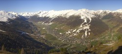 Archiv Foto Webcam Blick auf Livigno vom Crap de la Pare 07:00