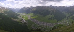 Archiv Foto Webcam Blick auf Livigno vom Crap de la Pare 13:00