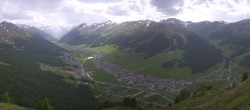 Archiv Foto Webcam Blick auf Livigno vom Crap de la Pare 15:00