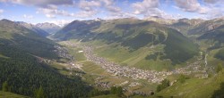 Archiv Foto Webcam Blick auf Livigno vom Crap de la Pare 07:00