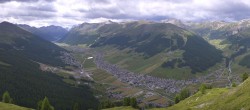 Archiv Foto Webcam Blick auf Livigno vom Crap de la Pare 06:00