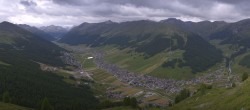 Archiv Foto Webcam Blick auf Livigno vom Crap de la Pare 12:00