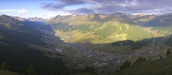 Archiv Foto Webcam Blick auf Livigno vom Crap de la Pare 06:00