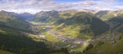 Archiv Foto Webcam Blick auf Livigno vom Crap de la Pare 07:00