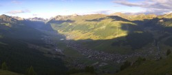 Archiv Foto Webcam Blick auf Livigno vom Crap de la Pare 06:00