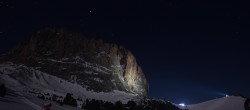 Archiv Foto Webcam Langkofel Berghotel Piz Seteur 23:00