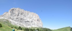 Archiv Foto Webcam Langkofel Berghotel Piz Seteur 09:00