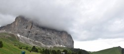 Archived image Webcam Saslonch summit from Piz Seteur 11:00