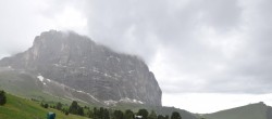 Archived image Webcam Saslonch summit from Piz Seteur 13:00