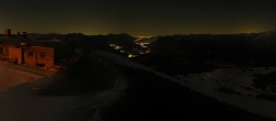 Archiv Foto Webcam Cima Paganella Bergstation 01:00