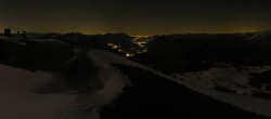 Archiv Foto Webcam Cima Paganella Bergstation 03:00