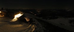 Archiv Foto Webcam Cima Paganella Bergstation 01:00