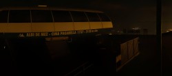 Archiv Foto Webcam Cima Paganella Bergstation 01:00