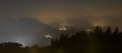 Archiv Foto Webcam Dolomiten Panorama - Hotel Sambergerhof 23:00
