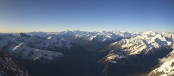 Archived image Webcam Panoramic view Pointe Helbronner (11,358 ft) 06:00