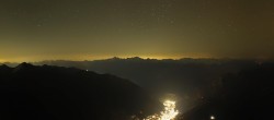 Archived image Webcam Panoramic view Pointe Helbronner (11,358 ft) 01:00