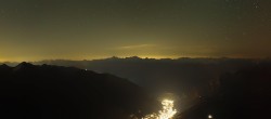 Archived image Webcam Panoramic view Pointe Helbronner (11,358 ft) 03:00