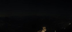 Archiv Foto Webcam Courmayeur: Rundblick Pointe Helbronner 23:00