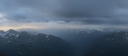 Archiv Foto Webcam Courmayeur: Rundblick Pointe Helbronner 05:00