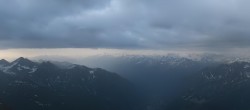 Archiv Foto Webcam Courmayeur: Rundblick Pointe Helbronner 06:00
