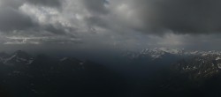 Archiv Foto Webcam Courmayeur: Rundblick Pointe Helbronner 07:00