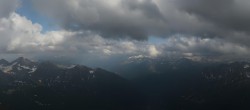 Archived image Webcam Panoramic view Pointe Helbronner (11,358 ft) 17:00