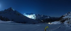 Archived image Webcam Kühtai - Top station Wiesbergbahn 23:00