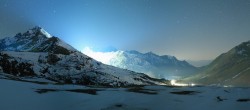 Archiv Foto Webcam Kühtai - Bergstation Wiesbergbahn 01:00