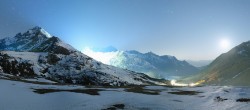 Archived image Webcam Kühtai - Top station Wiesbergbahn 23:00