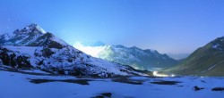 Archived image Webcam Kühtai - Top station Wiesbergbahn 03:00