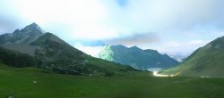 Archived image Webcam Kühtai - Top station Wiesbergbahn 23:00