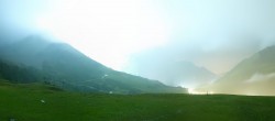 Archiv Foto Webcam Kühtai - Bergstation Wiesbergbahn 01:00