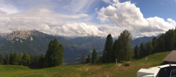 Archived image Webcam Pian Pecei-Pra Martin lift - Fassa Valley 15:00